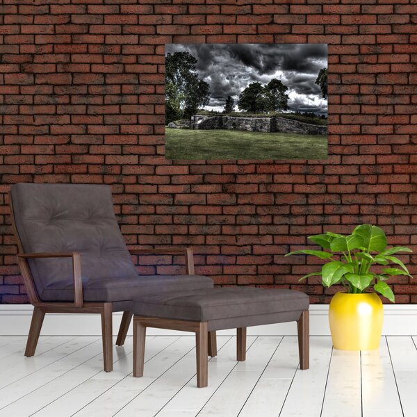 Obraz zachmurzonego nieba (70x50 cm)
