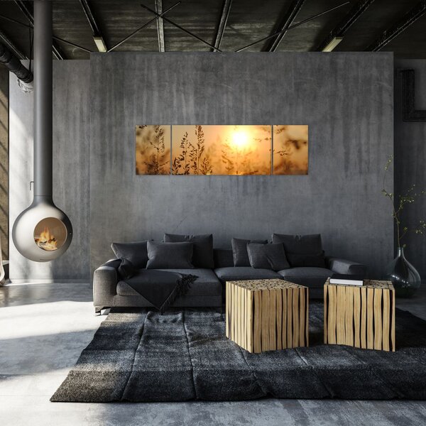 Obraz wschodu słońca (170x50 cm)