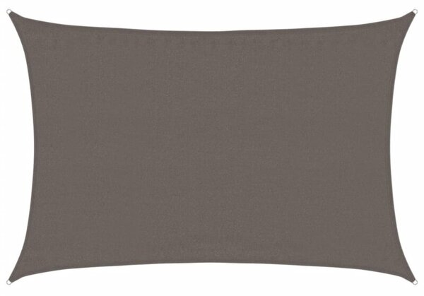 Żagiel przeciwsłoneczny, 160 g/m², antracytowy, 3,5x5 m, hdpe