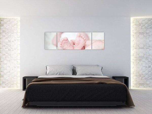 Obraz dziecięcych nóżek (170x50 cm)