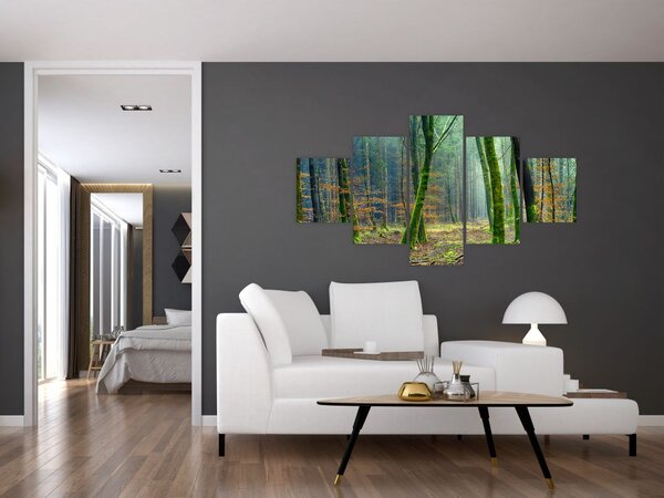 Obraz lasu (125x70 cm)