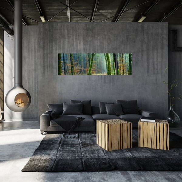 Obraz lasu (170x50 cm)