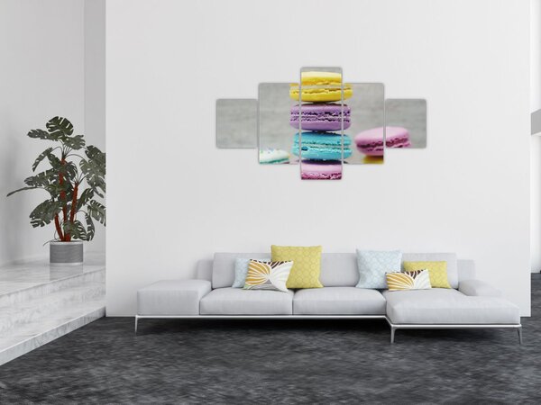 Obraz makaroników (125x70 cm)