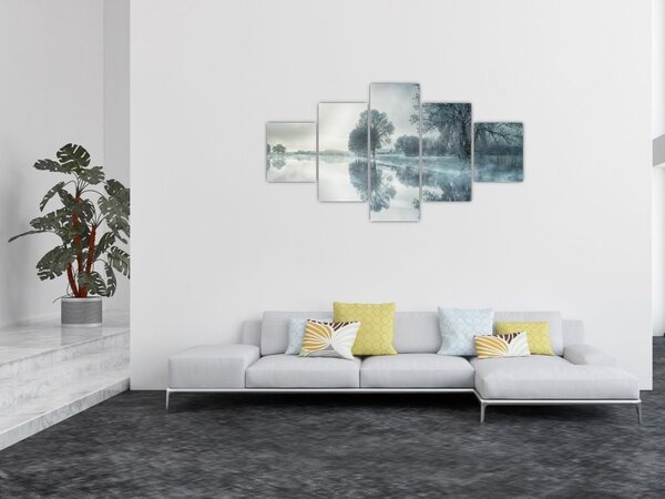 Obraz zimowej natury (125x70 cm)