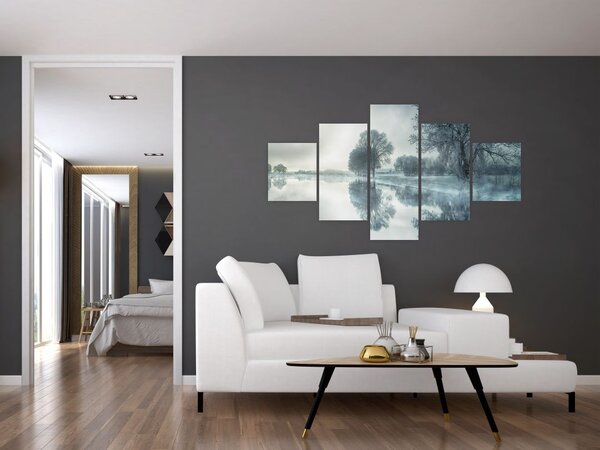 Obraz zimowej natury (125x70 cm)