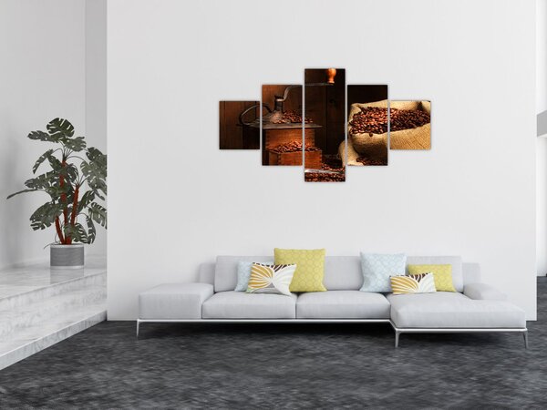 Obraz kawy (125x70 cm)