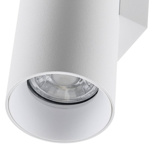 Deko-Light Kinkiet CAN, możliwość ściemniania, biały / opal, salon / jadalnia, aluminium