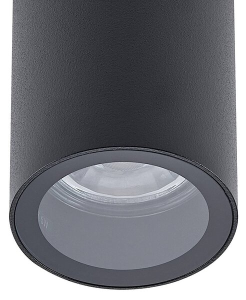 Deko-Light Downlight CAN, czarny, IP44, Ø 6 cm, metal, GU10 możliwość ściemniania, czarny, łazienka, aluminium