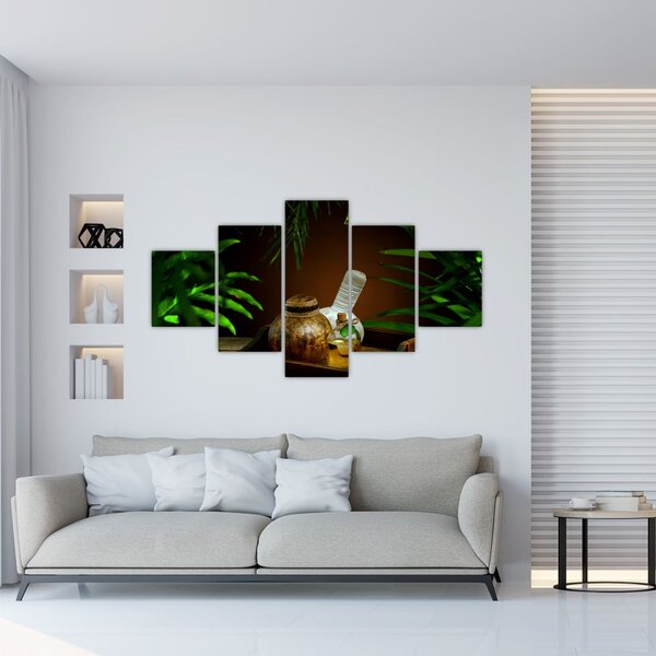 Obraz rzeczy spa (125x70 cm)