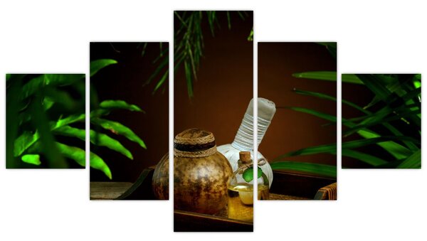 Obraz rzeczy spa (125x70 cm)