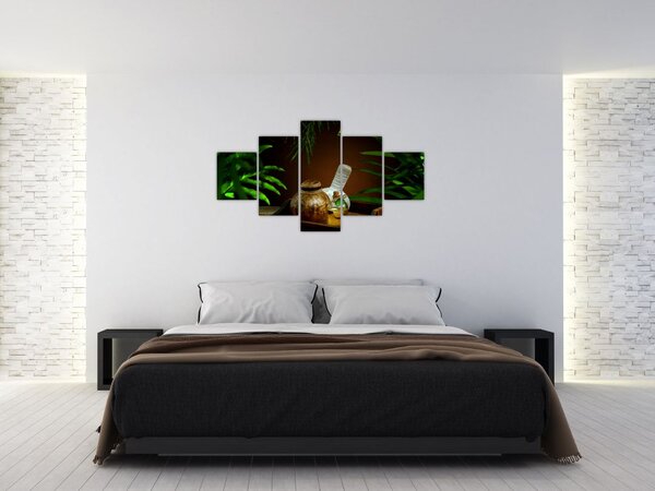 Obraz rzeczy spa (125x70 cm)