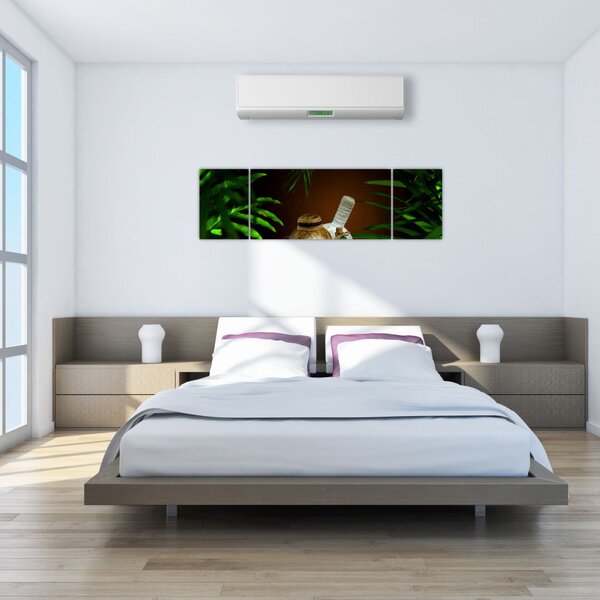 Obraz rzeczy spa (170x50 cm)