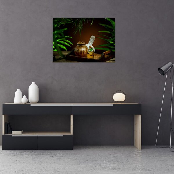 Obraz rzeczy spa (70x50 cm)