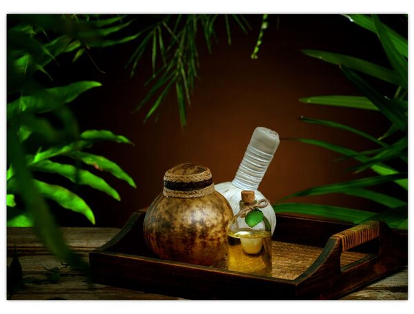 Obraz rzeczy spa (70x50 cm)