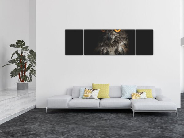 Obraz sowy (170x50 cm)