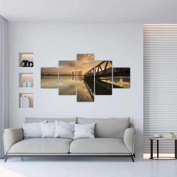 Obraz molo (125x70 cm)