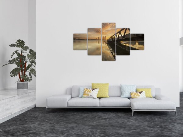 Obraz molo (125x70 cm)