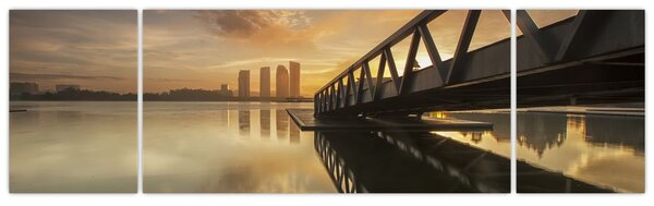 Obraz molo (170x50 cm)