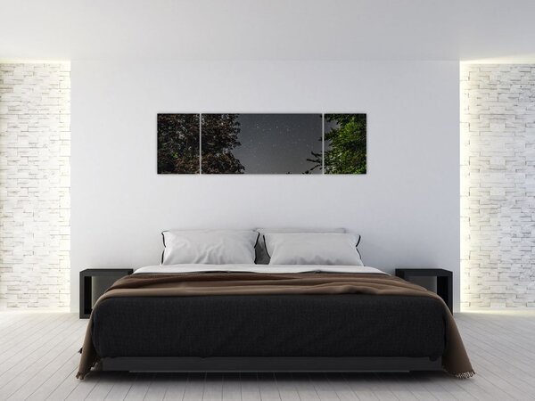 Obraz nocnego nieba (170x50 cm)