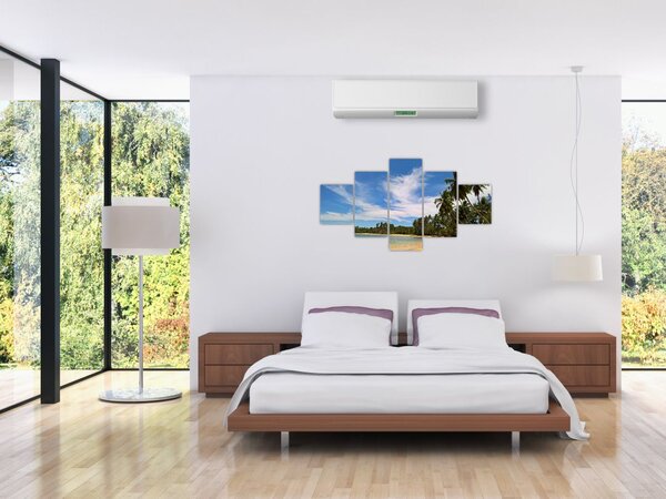 Obraz plaży (125x70 cm)