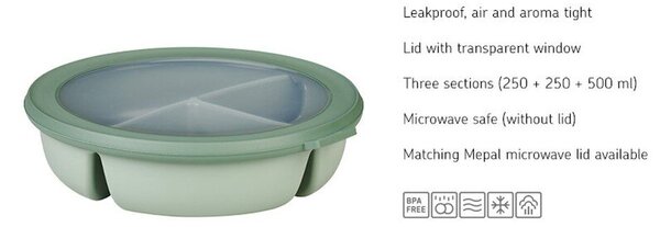 Lunchbox Nordic white – Mepal