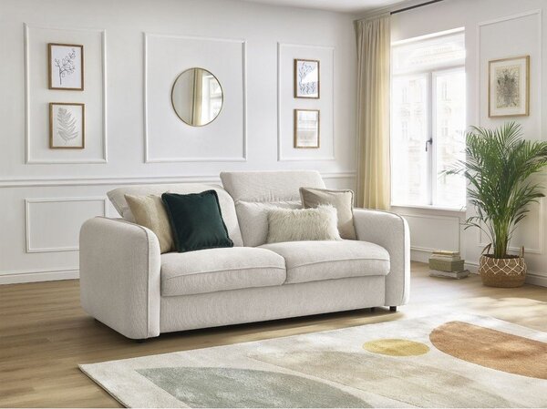 Biała sofa 216 cm Achille – Bobochic Paris