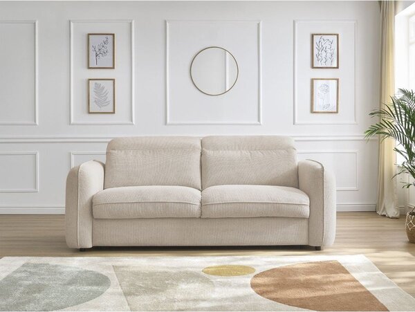 Beżowa sofa 216 cm Achille – Bobochic Paris