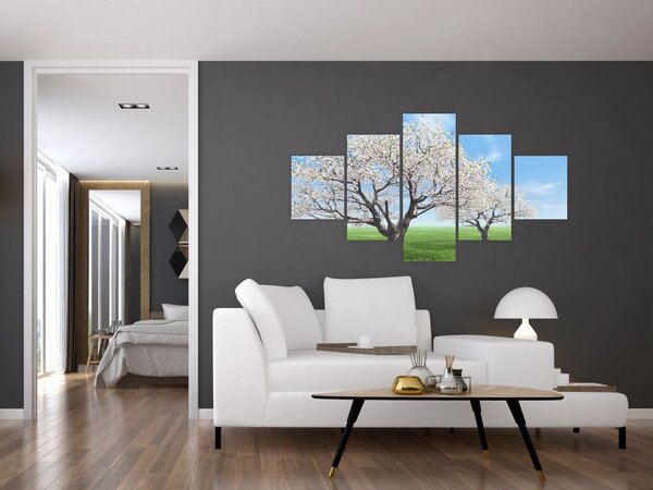 Obraz drzew (125x70 cm)