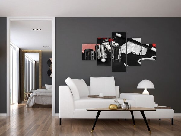 Obraz rzeczy magika (125x70 cm)
