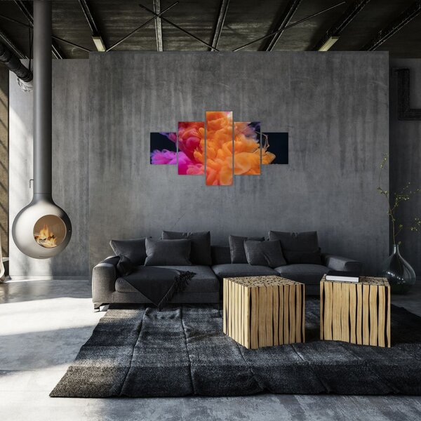 Obraz abstrakcji (125x70 cm)