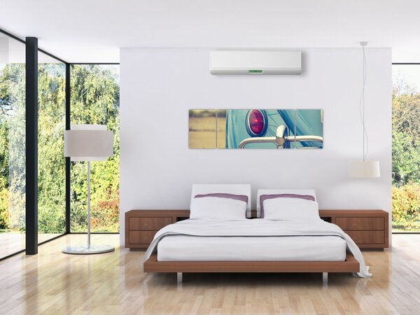 Obraz turkusowego weterana (170x50 cm)