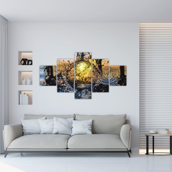 Obraz wody (125x70 cm)