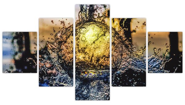 Obraz wody (125x70 cm)
