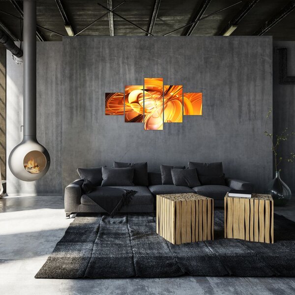 Obraz abstrakcji (125x70 cm)