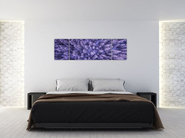 Obraz ośnieżonych drzew (170x50 cm)