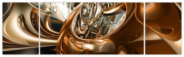 Obraz abstrakcji (170x50 cm)