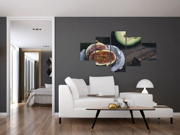 Obraz fig i awokado (125x70 cm)