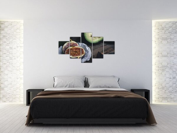 Obraz fig i awokado (125x70 cm)