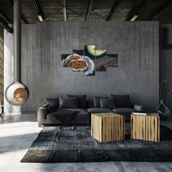 Obraz fig i awokado (125x70 cm)