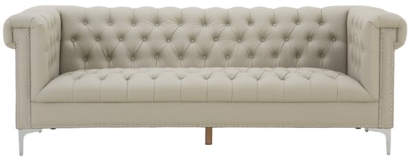 Sofa RICK, trzyosobowa, beżowa