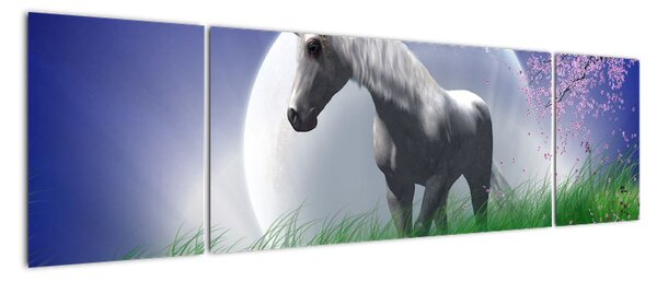 Obraz jednorożca (170x50 cm)