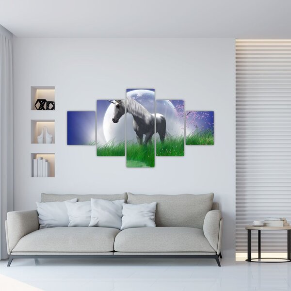 Obraz jednorożca (125x70 cm)
