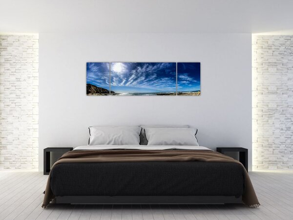 Obraz nieba z chmurami (170x50 cm)