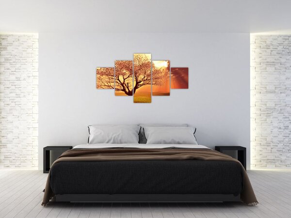 Obraz promieni Boga (125x70 cm)