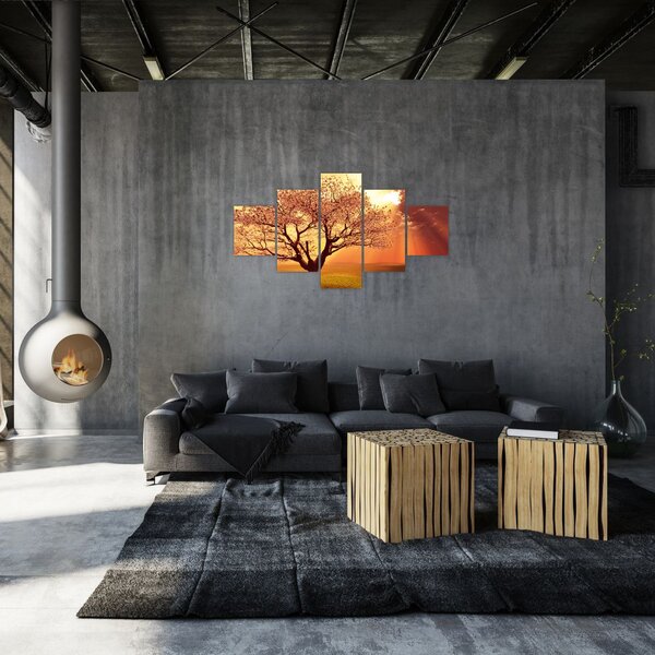 Obraz promieni Boga (125x70 cm)