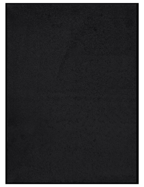 Wycieraczka, czarna, 60x80 cm