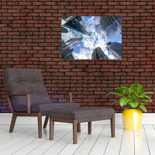 Obraz drapaczy chmur (70x50 cm)