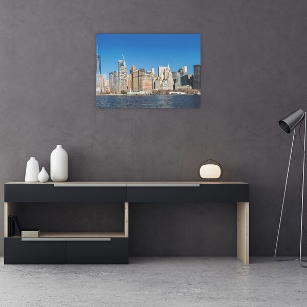 Obraz - Manhattan w Nowym Jorku (70x50 cm)