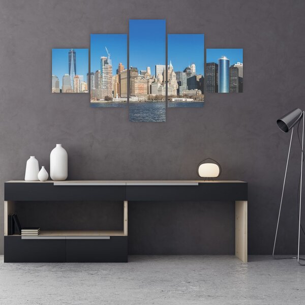 Obraz - Manhattan w Nowym Jorku (125x70 cm)