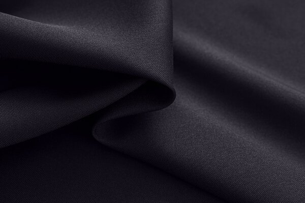 Zasłona OXFORD LIGHT 140x250 cm, ciemnoszara Zawieszanie: Taśma z wiązaniami